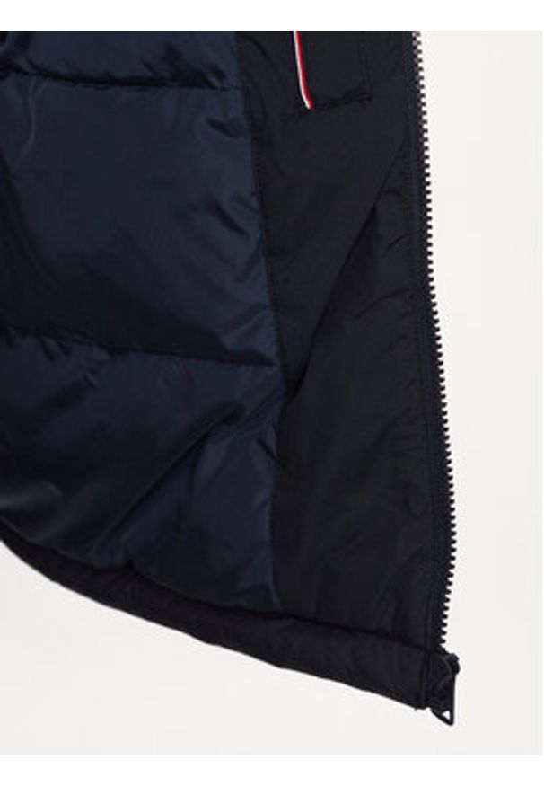 TOMMY HILFIGER - Tommy Hilfiger Kurtka przejściowa MW0MW31636 Granatowy Regular Fit. Kolor: niebieski. Materiał: syntetyk
