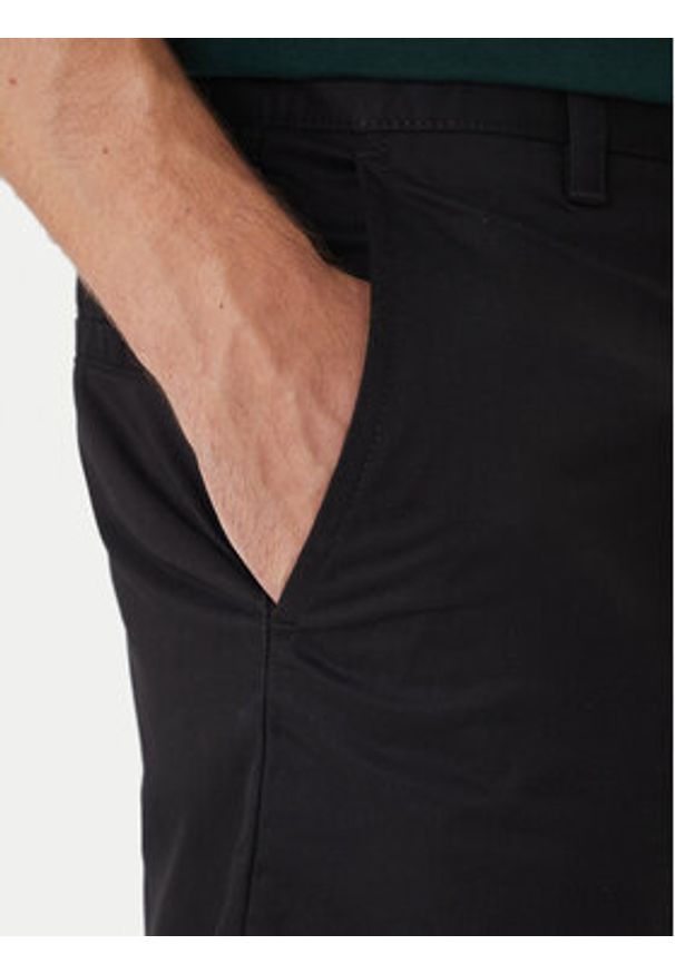 Hugo - HUGO Szorty materiałowe Genar261S 50567293 Czarny Slim Fit. Kolor: czarny. Materiał: bawełna