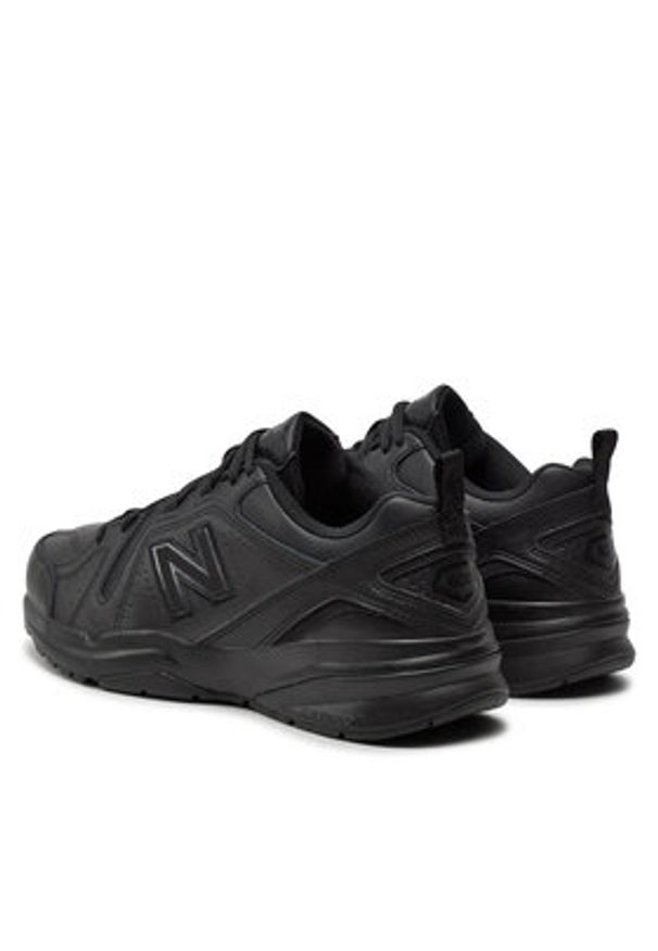 New Balance Sneakersy 608's MX608AB5 Czarny. Kolor: czarny. Materiał: skóra