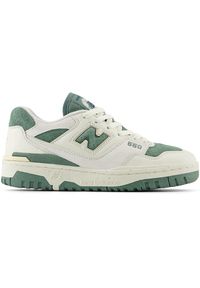 Buty damskie New Balance BBW550PE – beżowe. Kolor: beżowy. Materiał: materiał, skóra, syntetyk. Szerokość cholewki: normalna