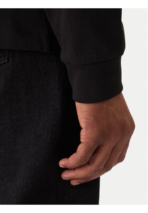 Calvin Klein Jeans Bluza LV04RE257G Czarny Regular Fit. Kolor: czarny. Materiał: bawełna