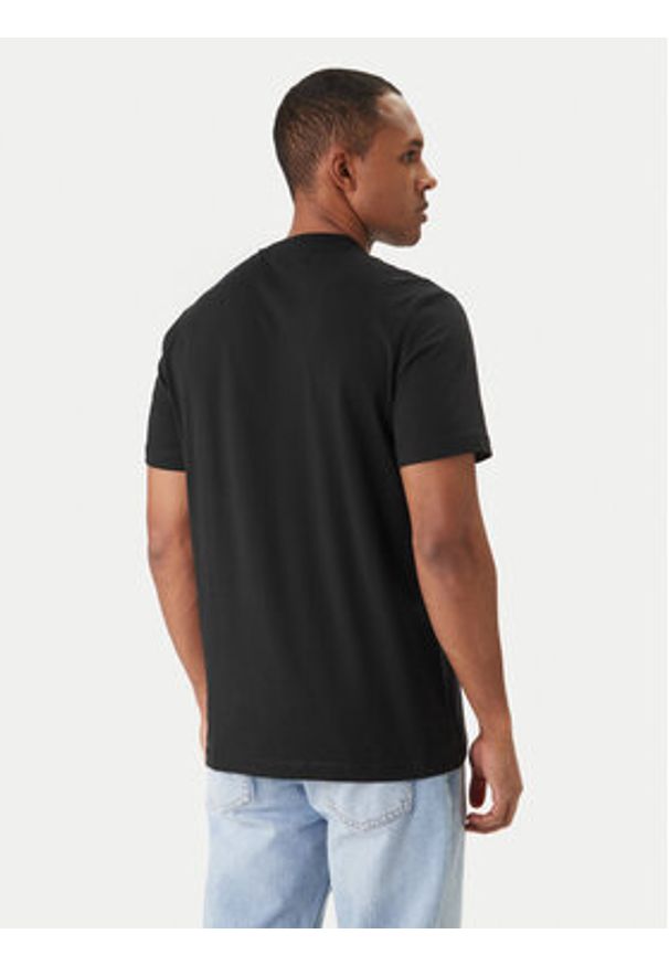 Guess T-Shirt M6GI16 K3032 Czarny Regular Fit. Kolor: czarny. Materiał: bawełna