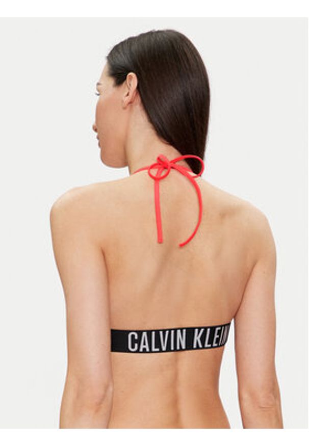 Calvin Klein Swimwear Góra od bikini KW0KW02666 Różowy. Kolor: różowy. Materiał: syntetyk