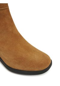 Timberland Botki Bellevaux TB0A424XES41 Brązowy. Kolor: brązowy. Materiał: zamsz, skóra #5