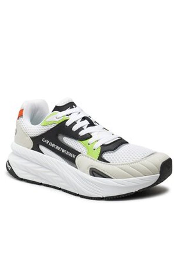 EA7 Emporio Armani Sneakersy X8X178 XK382 T675 Biały. Kolor: biały. Materiał: materiał