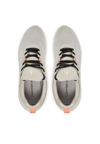 Calvin Klein Jeans Sneakersy Eva Runner Sock Mg Tech YW0YW01855 Szary. Kolor: szary. Materiał: materiał