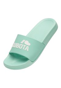 Kubota Klapki Basenowe Basic. Kolor: zielony. Styl: sportowy