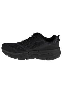 skechers - Buty do biegania męskie, Skechers Max Cushioning Premier Vantage. Kolor: czarny. Materiał: materiał, tkanina, syntetyk