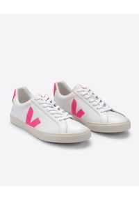 Veja - VEJA - Białe sneakersy Esplar. Kolor: biały. Materiał: materiał. Wzór: aplikacja #6