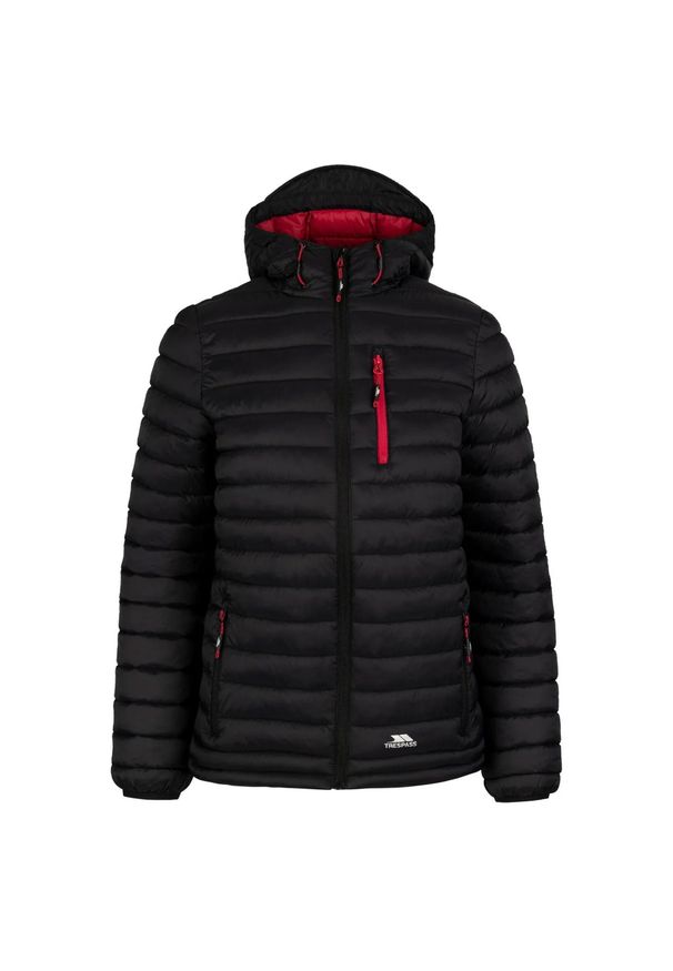 TRESPASS - Kurtka Damska Lenka Z Kapturem I Podpinką. Typ kołnierza: kaptur. Kolor: czarny. Materiał: puch. Sport: turystyka piesza