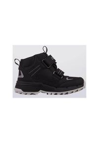 Buty do chodzenia dla dzieci Kappa 260905K1115. Zapięcie: rzepy. Kolor: czarny. Materiał: guma, syntetyk, tkanina, materiał. Szerokość cholewki: normalna