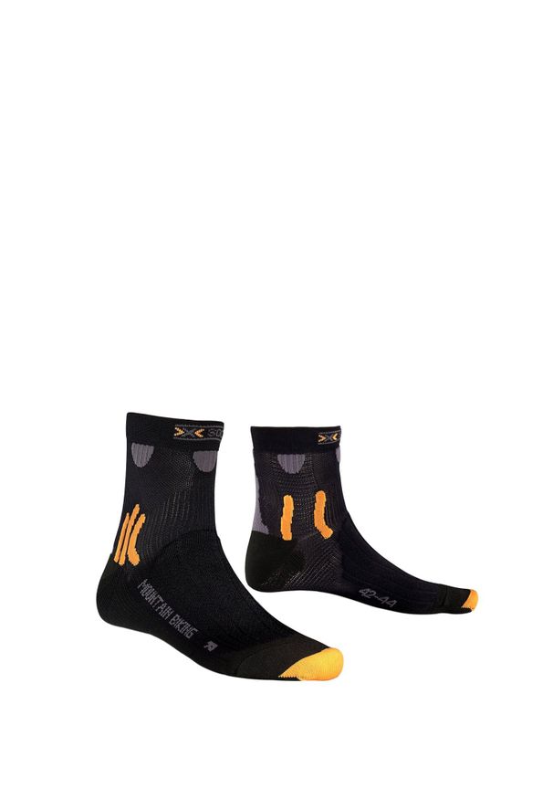X-Socks - Skarpety X-SOCKS MOUNTAIN-BIKING SHORT. Materiał: skóra. Sport: kolarstwo