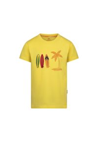 TRESPASS - T-shirt Dla Chłopca Alltown. Kolor: żółty