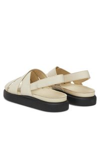 Clarks Sandały Aristella Sun 26181257 Beżowy. Kolor: beżowy. Materiał: skóra #5