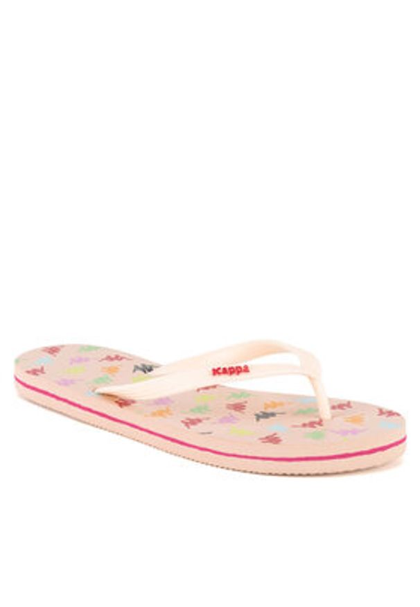 Kappa Japonki 351C22W Pink Soft - Fuchsia Fragola - Pink Fuchsia Kolorowy. Materiał: materiał. Wzór: kolorowy