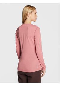 Salewa Koszulka techniczna Solidlogo Dry 27341 Różowy Regular Fit. Kolor: różowy. Materiał: syntetyk