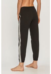 DKNY - Dkny - Spodnie piżamowe. Kolor: czarny. Materiał: dzianina. Wzór: nadruk #3