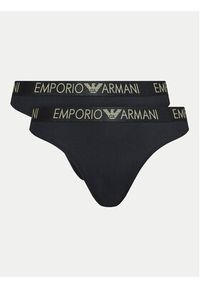 Emporio Armani Underwear Komplet 2 par fig klasycznych 163334 4F235 00020 Czarny. Kolor: czarny. Materiał: syntetyk