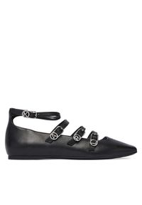 Karl Lagerfeld - KARL LAGERFELD Baleriny Konnie KL40195 Czarny. Kolor: czarny. Materiał: skóra #1