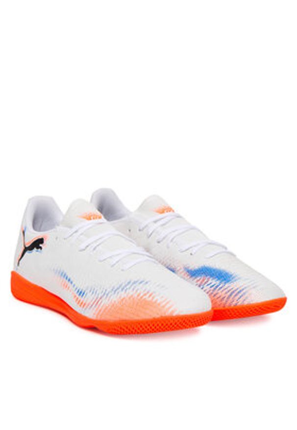 Puma Buty do piłki nożnej Future 8 Play It 108606 01 Biały. Kolor: biały. Materiał: materiał, syntetyk