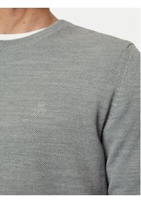 Marc O'Polo Sweter M26 5023 60074 Szary Regular Fit. Typ kołnierza: polo. Kolor: szary. Materiał: bawełna