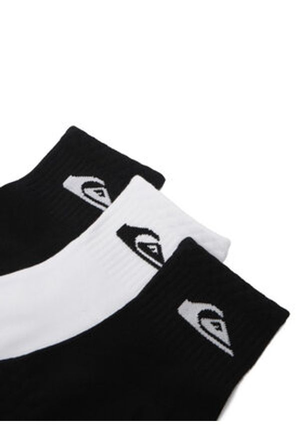 Quiksilver Skarpety długie CEO_BR_QUIK_2042_Z_AW25 (3 PACK) Biały. Kolor: biały. Materiał: bawełna