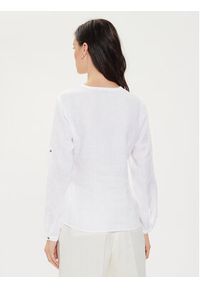 Tatuum Koszula Justyna T2407.080 Biały Regular Fit. Kolor: biały. Materiał: len #3