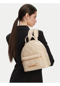 Love Moschino - LOVE MOSCHINO Plecak JC4148PP1MLA0110 Beżowy. Kolor: beżowy. Materiał: skóra #5