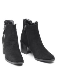 Jenny Fairy Botki LS5589-01 Czarny. Kolor: czarny. Materiał: materiał #4