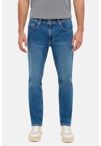 Męskie Spodnie Jeansowe Mustang Style Washington Straight Denim Blue 1016814 5000 582 #4