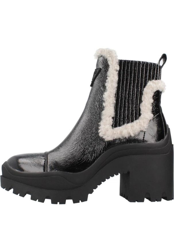 Guess - GUESS FLFIV2 PAF10 Czarny. Kolor: czarny. Materiał: syntetyk, tkanina. Styl: sportowy