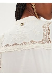 TwinSet - TWINSET Koszula 241TT2081 Biały Regular Fit. Kolor: biały. Materiał: bawełna