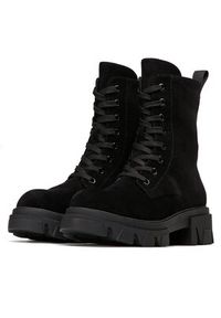 DeeZee Botki WS5598-23 Czarny. Kolor: czarny. Materiał: materiał #3