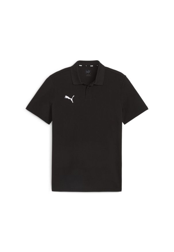 Polo Puma. Typ kołnierza: polo. Kolor: biały, wielokolorowy, czarny. Materiał: bawełna. Sport: piłka nożna
