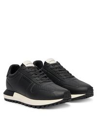Emporio Armani Sneakersy EM003740 AF19726 MC005 Czarny. Kolor: czarny. Materiał: skóra #4
