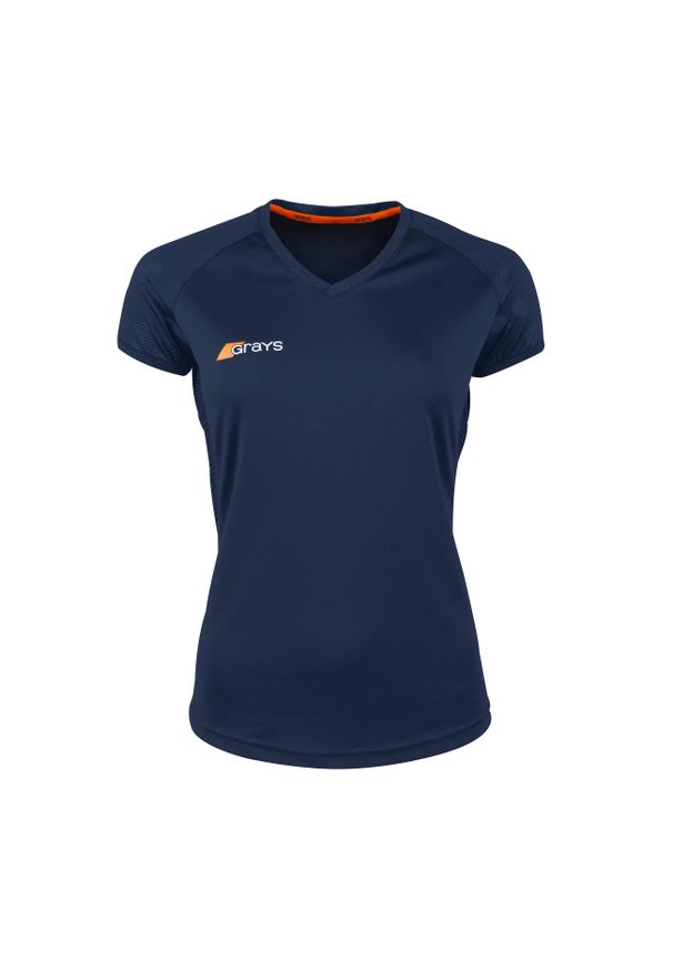 GRAYS - Damski jersey Grays Hockey Apex 650. Kolor: niebieski. Materiał: jersey
