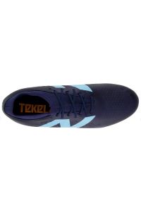 Buty piłkarskie New Balance Tekela V4+ Magique M ST3FN45 niebieskie. Kolor: niebieski. Materiał: tkanina, syntetyk, guma. Sport: piłka nożna #5