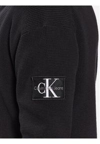 Calvin Klein Jeans Kardigan J30J323814 Czarny Regular Fit. Kolor: czarny. Materiał: bawełna