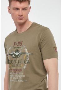 Aeronautica Militare - T-shirt męski z grafiką AERONAUTICA MILITARE #5