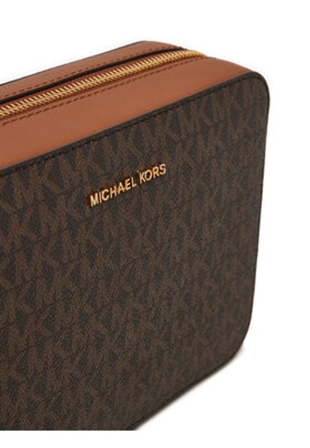 MICHAEL Michael Kors Torebka Crossbodies 32F8GF5M2B Bordowy. Kolor: brązowy. Materiał: skórzane