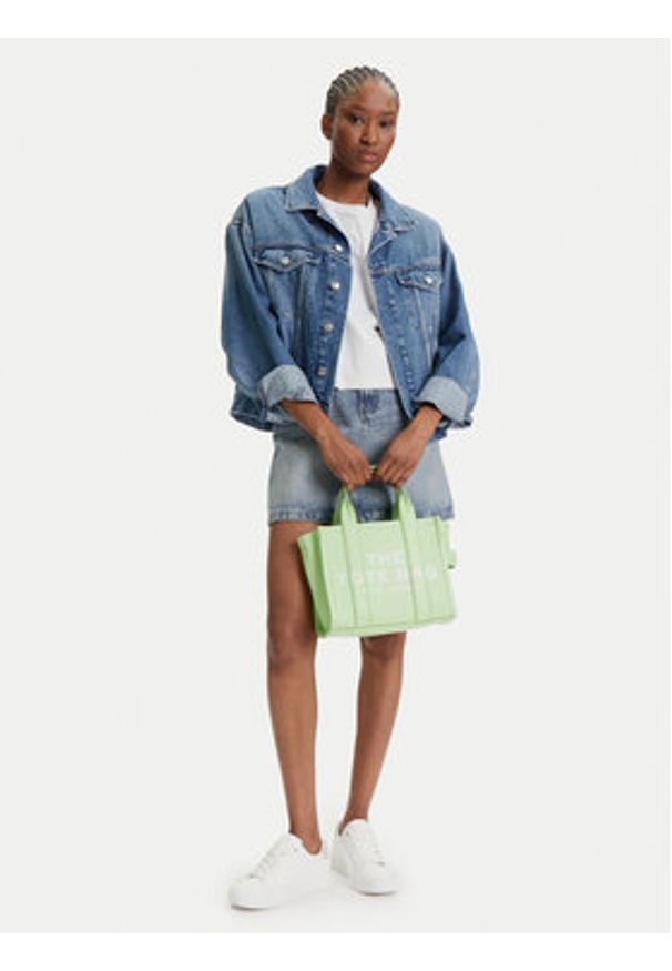 MARC JACOBS - Marc Jacobs Torebka The Leather Small Tote Bag H009L01SP21 Zielony. Kolor: zielony. Materiał: skórzane