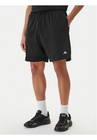 Kappa Szorty sportowe Authentic Sumit 342286W Czarny Regular Fit. Kolor: czarny. Materiał: syntetyk. Styl: sportowy #1