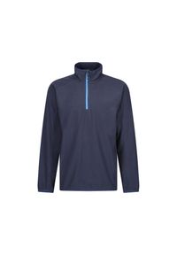 Regatta - Męski Polar Navigate Half Zip Fleece. Kolor: niebieski. Materiał: polar. Sezon: zima