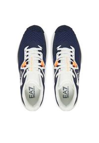EA7 Emporio Armani Sneakersy X8X248 XK445 U458 Granatowy. Kolor: niebieski. Materiał: materiał