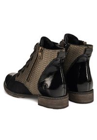 Remonte Trzewiki D4391-03 Czarny. Kolor: czarny. Materiał: skóra #4