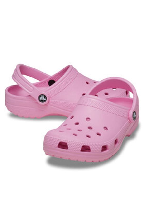Crocs Klapki Classic Clog 10001 Różowy. Kolor: różowy