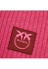 Pinko Czapka Mascali Cuffia AI 21-22 BLK01 1G2058 Y774 Różowy. Kolor: różowy. Materiał: materiał