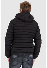 Invicta - INVICTA Czarna męska kurtka puchowa z kapturem, Rozmiar 3XL. Typ kołnierza: kaptur. Kolor: czarny. Materiał: puch #2