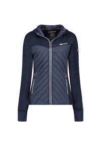 Geographical Norway Softshell TRIANGLE NAVY / PINK DB LADY 024 (WY3257F/GN/Navy. Kolor: niebieski. Materiał: softshell. Sport: turystyka piesza #1