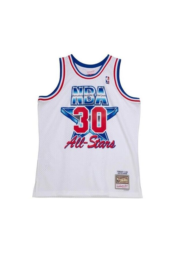 Koszulka Mitchell & Ness All Star East 1992/93. Kolor: biały. Materiał: poliester. Sport: koszykówka